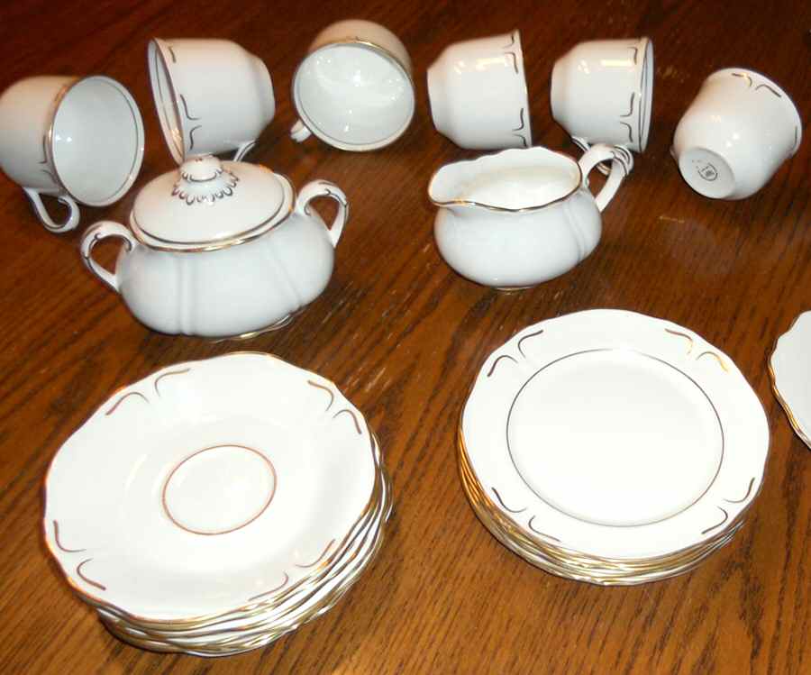 PAL15 Flat Cup & Saucer Set by Palissy-1