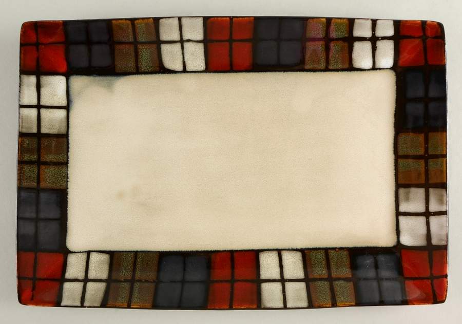 Calico 14" Rectangular Serving Platter by Pfaltzgraff-1