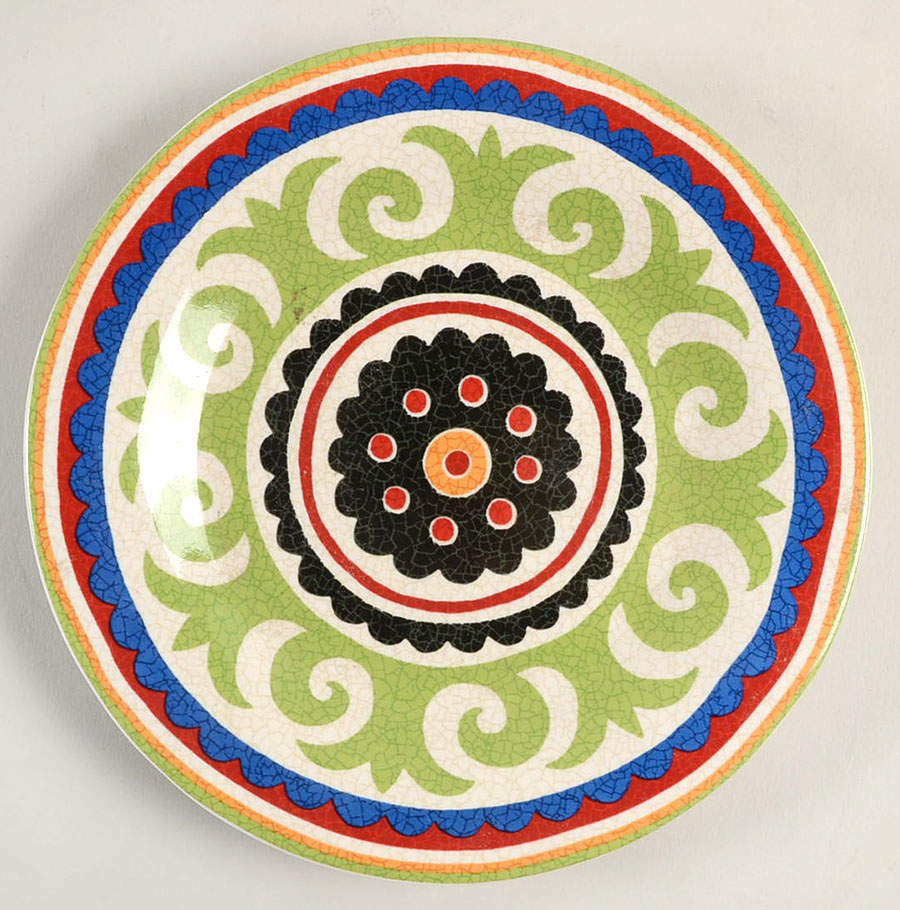 Suzani Medallion Appetizer Plate by Pier 1-1