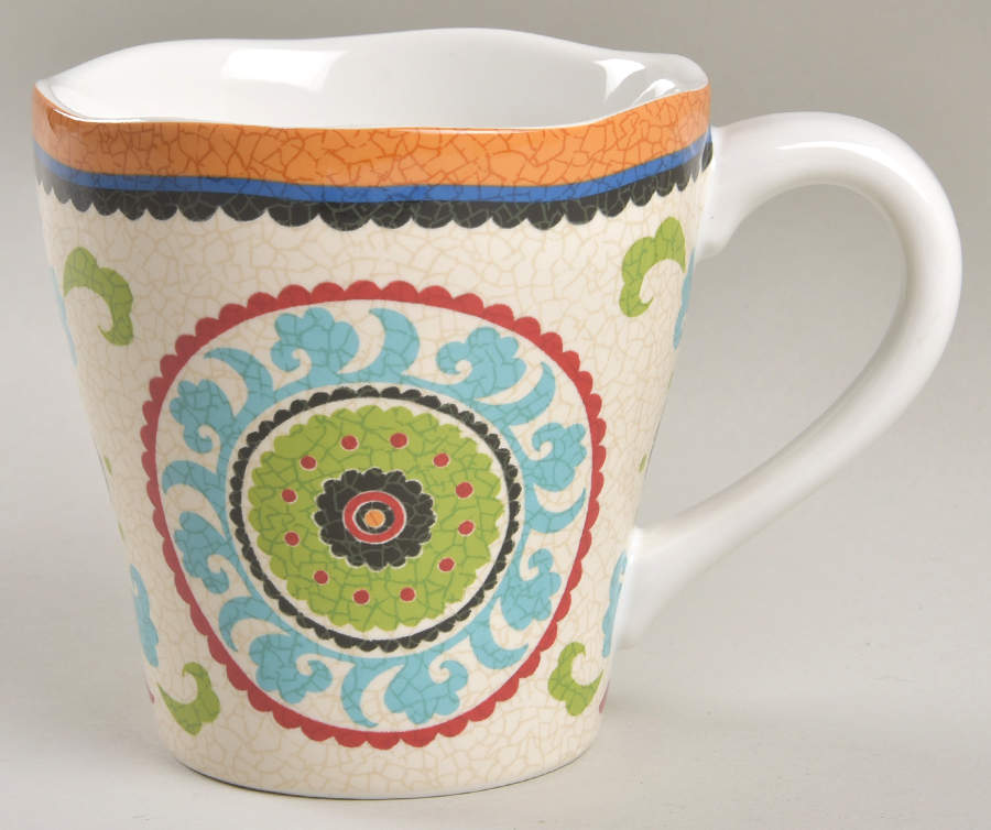 Suzani Medallion Mug by Pier 1-1