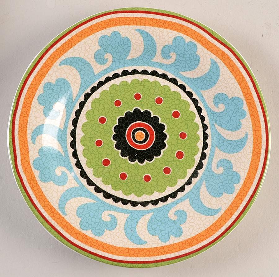 Suzani Medallion Appetizer Plate by Pier 1-1