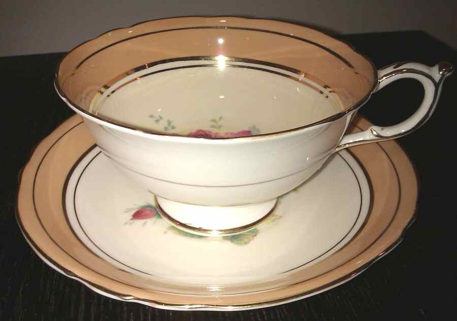 G7715-6 Footed Cup & Saucer Set by Paragon-1