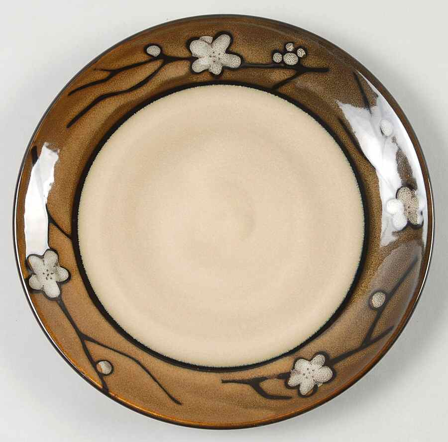 Flora Gold Salad Plate by Pfaltzgraff-1