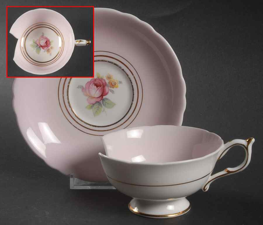 G6514-1 Footed Cup & Saucer Set by Paragon-1