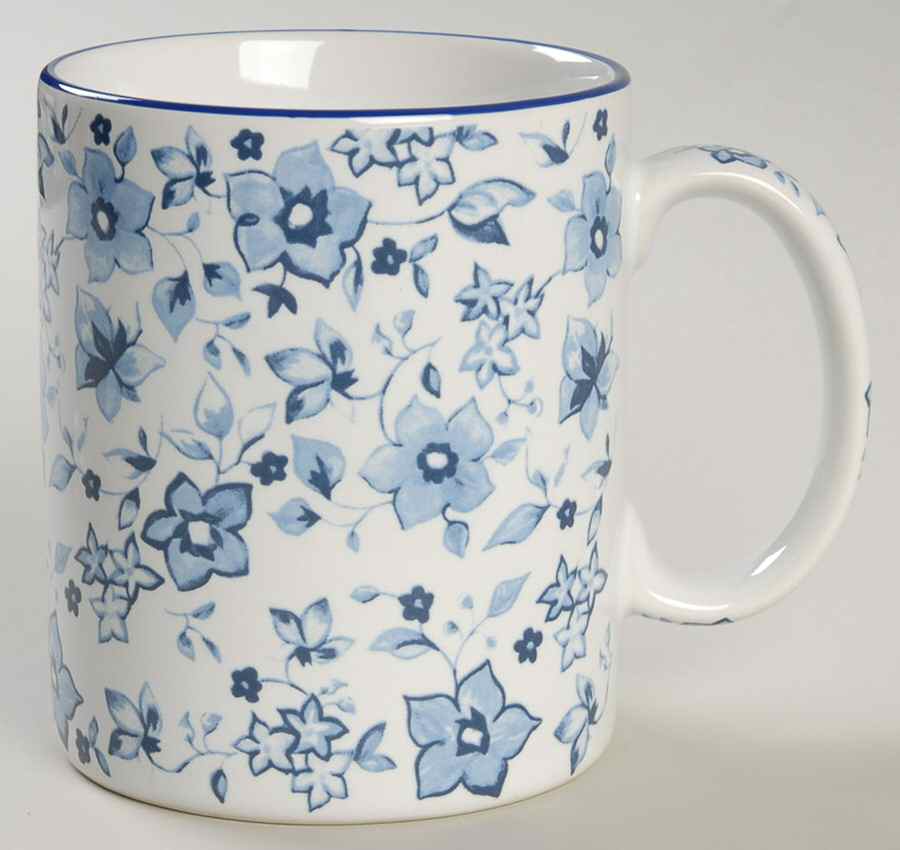 Blue Meadows (Smooth) Mug by Pfaltzgraff-1