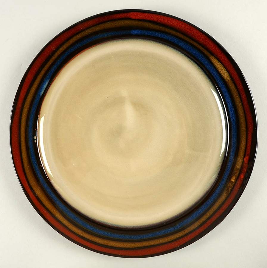 Galaxy Red 12" Chop Plate (Round Platter) by Pfaltzgraff-1
