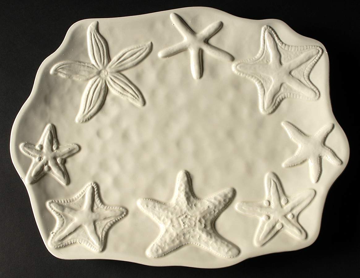 Calming Waters 14" Rectangular Serving Platter by Park Designs-1