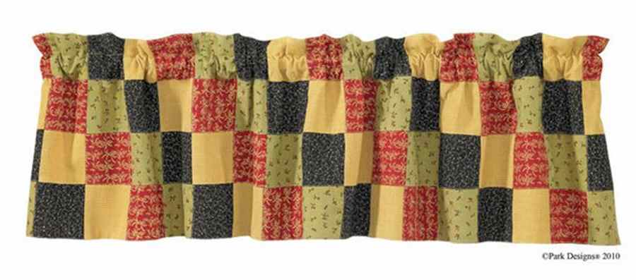 Countryside 60" X 14" Valance Curtain by Park Designs-1