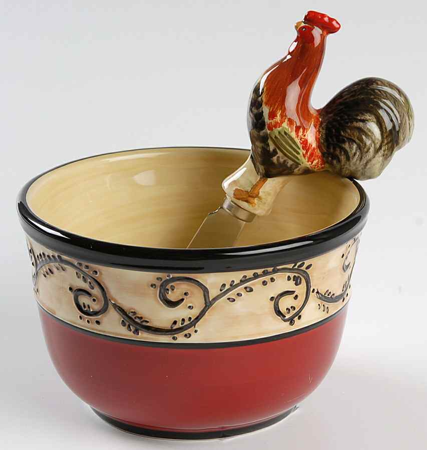 Countryside Dip Bowl & Spreader Set by Park Designs-1