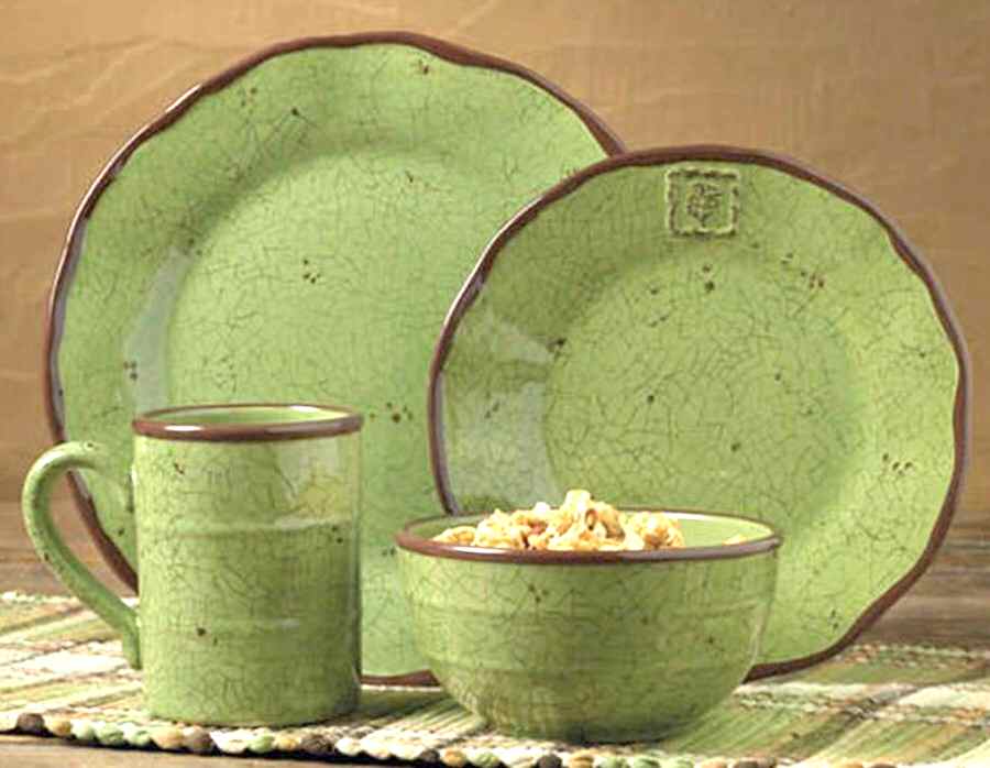 Herb Garden Dinner Plate by Park Designs-1