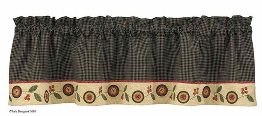 Penny Lane 72" X 24 " Tier Curtain, Pair by Park Designs-1