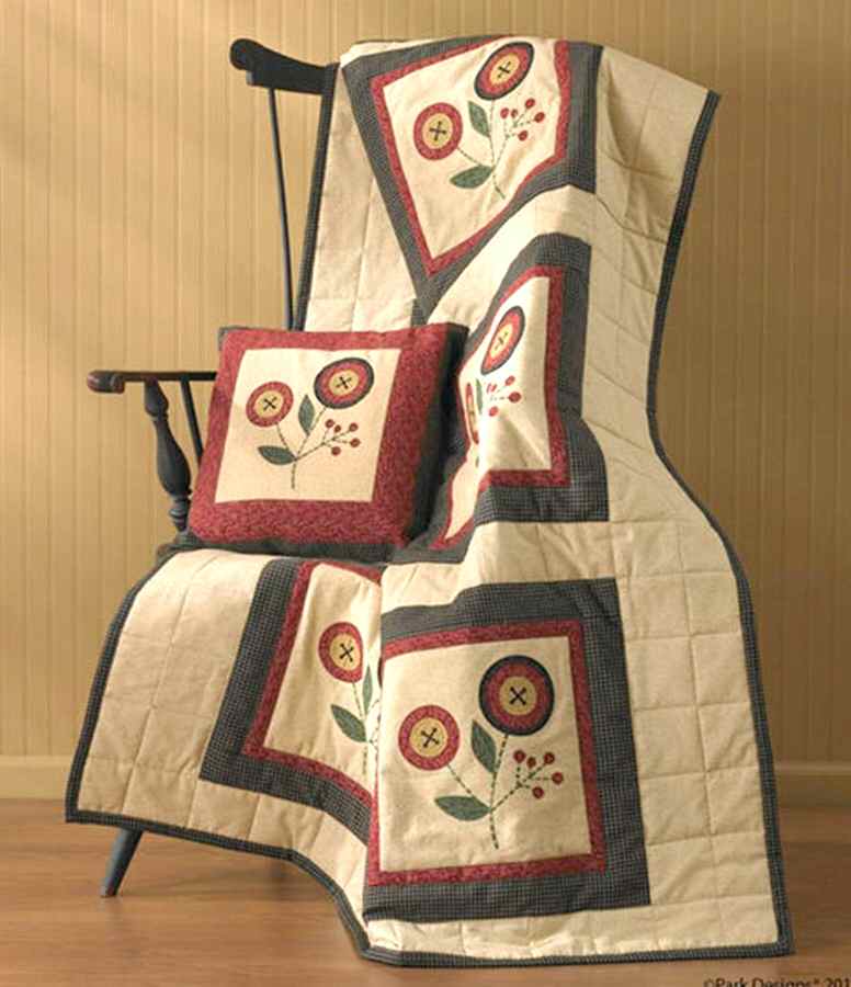 Penny Lane Quilted Throw by Park Designs-1