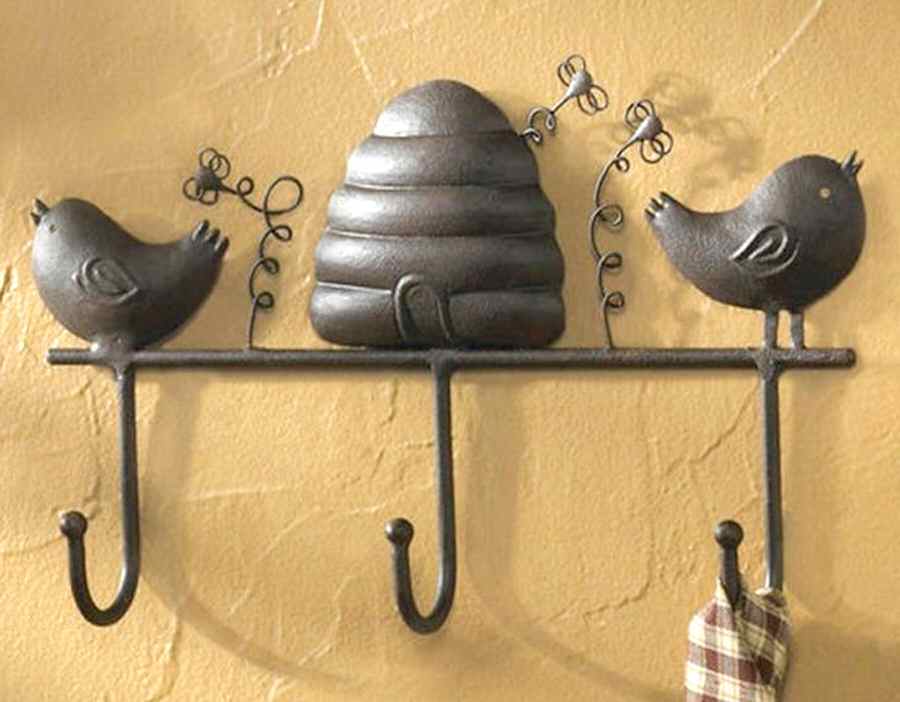 Birds & Bees Triple Hook by Park Designs-1