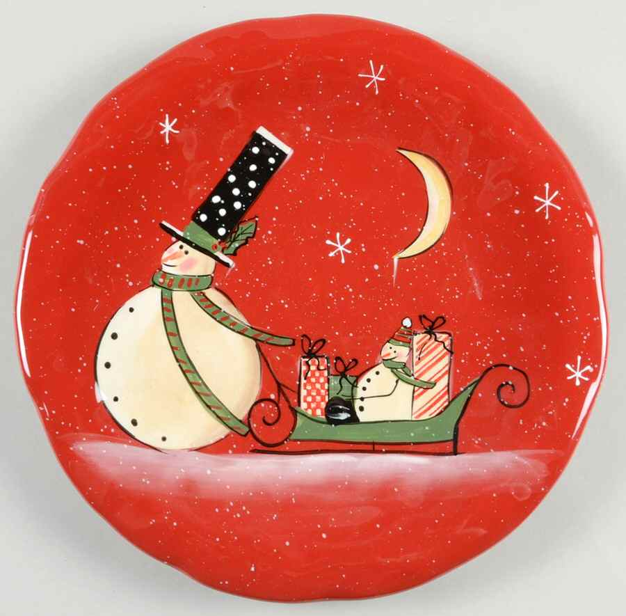 Top Hat Salad/Dessert Plate by Park Designs-1