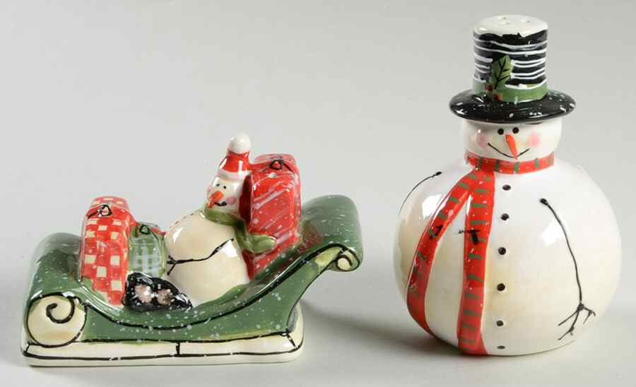 Top Hat Figural Salt & Pepper Set by Park Designs-1