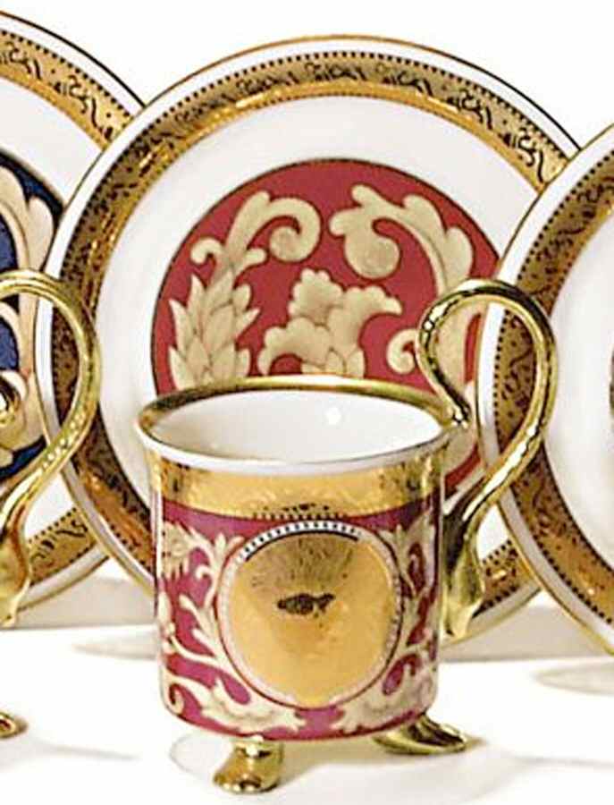 PIR181 Espresso Cup and Saucer Set by Pirkenhammer-1