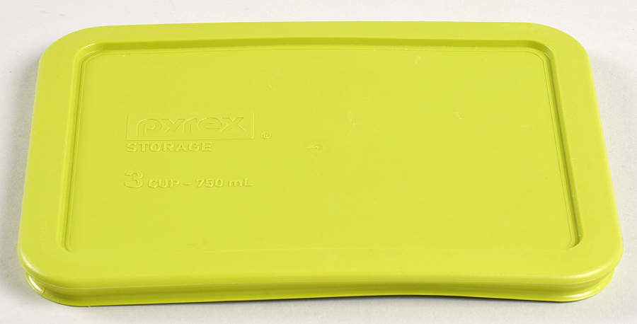 Storage Containers Lime Green Plastic Lid #7210-Pc by Pyrex-1