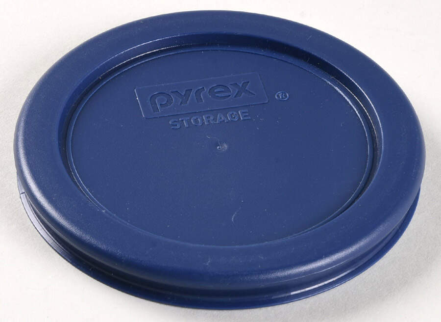 Storage Containers Dark Blue Plastic Lid #7202-PC by Pyrex-1