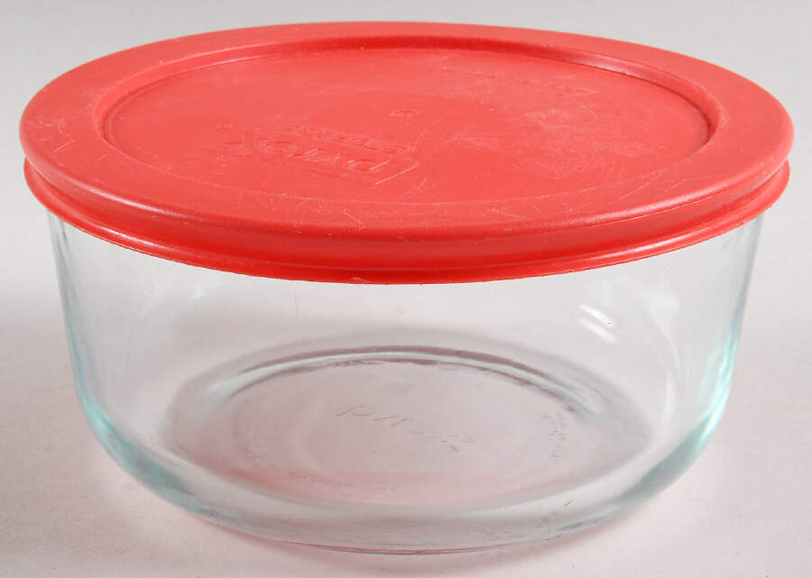 Storage Containers 6" Round Food Storage Container & Lid by Pyrex-1