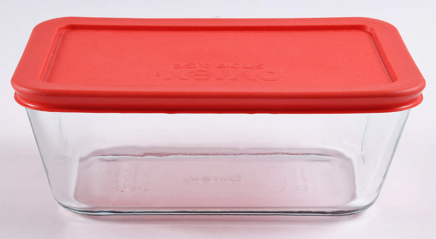 Storage Containers 7" Rectangular Food Storage Container & Lid by Pyrex-1