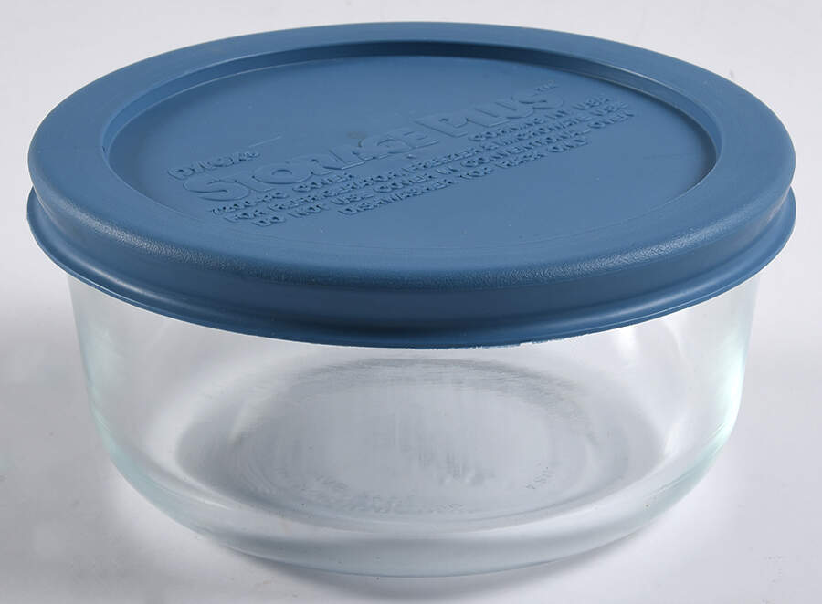 Storage Containers 4" Round Food Storage Container & Lid by Pyrex-1