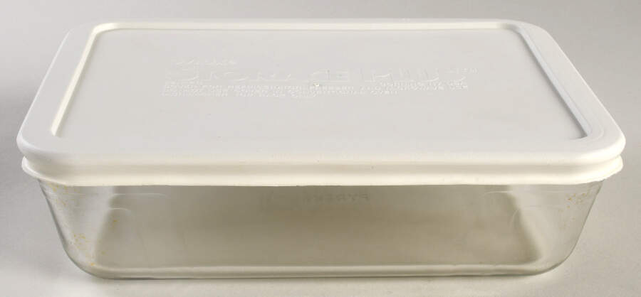 Storage Containers 8" Rectangular Food Storage Container & Lid by Pyrex-1