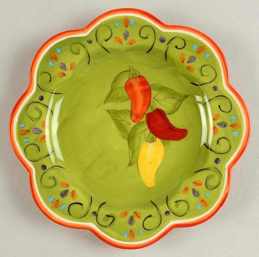 Pasilla Salad Plate by Pier 1-1