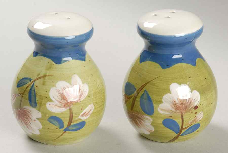 Tuscany Floral Salt & Pepper Set by Pfaltzgraff-1