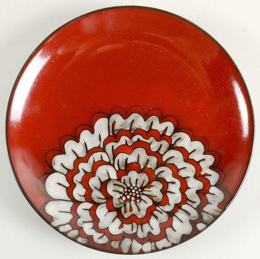 Geranium Salad Plate by Pier 1-1