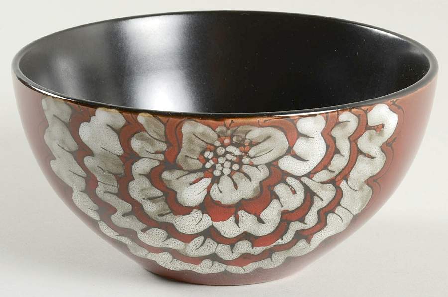 Geranium Soup/Cereal Bowl by Pier 1-1