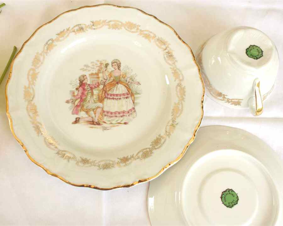 PDT10 Salad Plate by Porcelaine d'Art-1