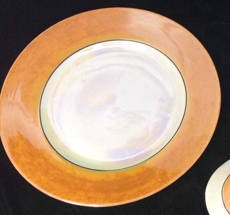 PHE55 Dessert/Pie Plate by Phoenix (Czech)-1