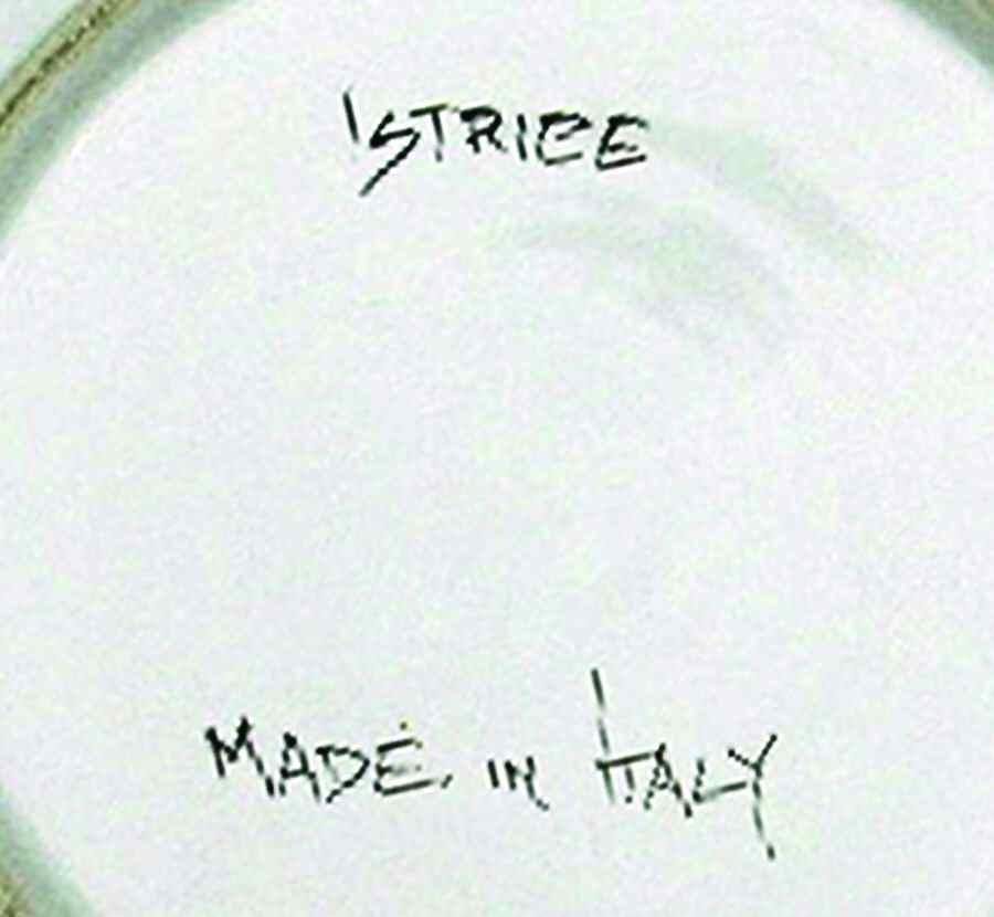 Istrice (Porcupine) Dinner Plate by Palio Di Siena-1