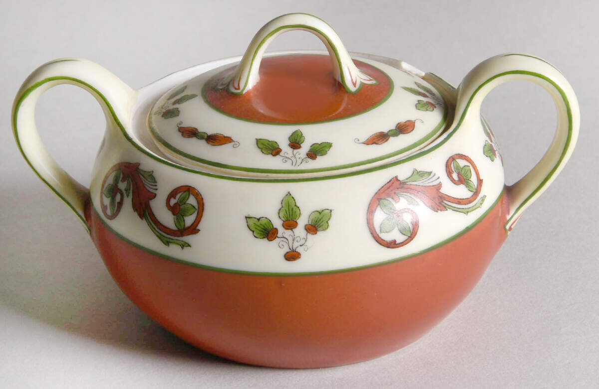PRG74 Sugar Bowl & Lid by Porsgrund-1