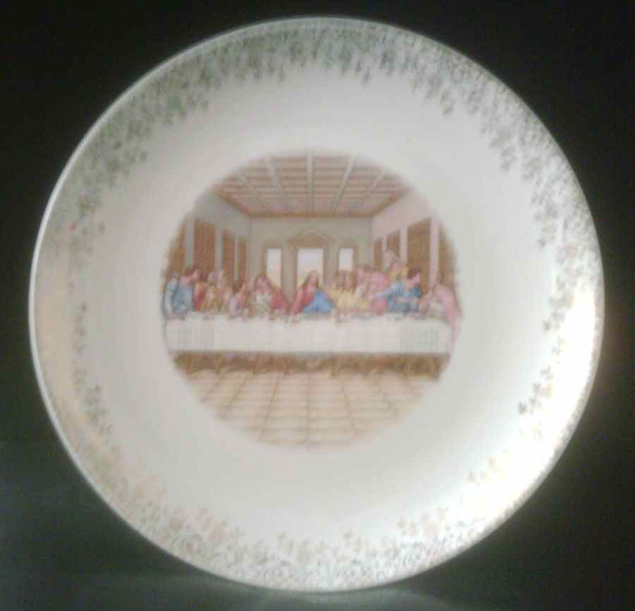 PCP283 Dinner Plate by Paden City-1