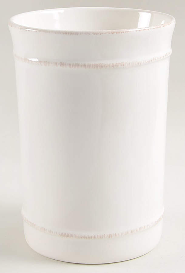Cambria Stone (White) Utensil Holder by Pottery Barn China-1