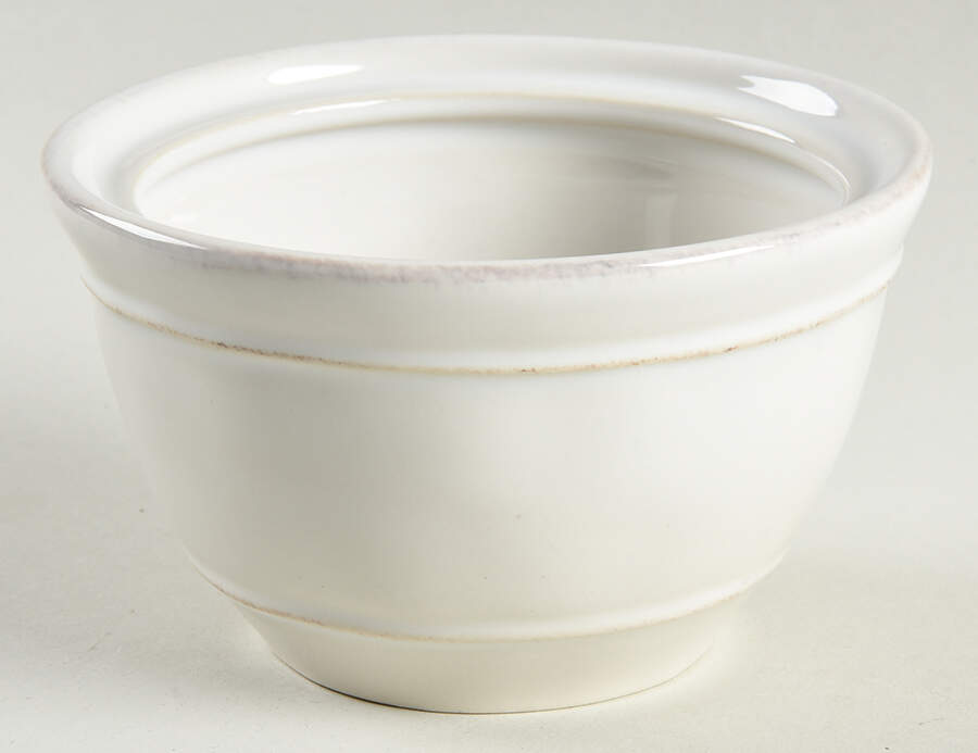 Cambria Stone (White) Sugar Bowl No Lid by Pottery Barn China-1