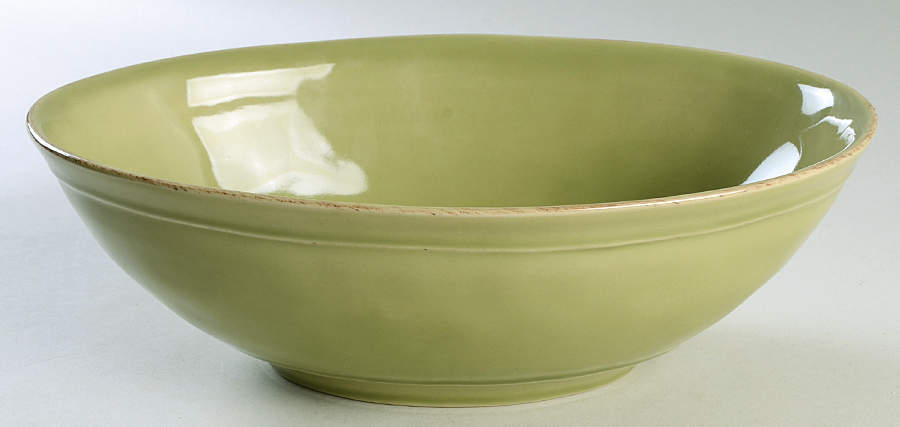 Cambria Mint 12" Oval Serving Bowl by Pottery Barn China-1