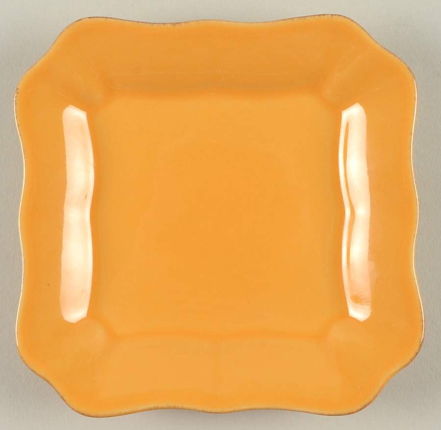 Cambria Saffron Square Tidbit by Pottery Barn China-1