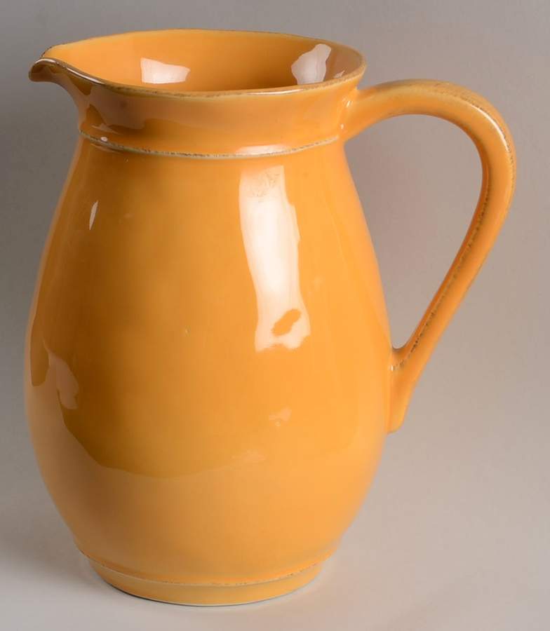 Cambria Saffron 128 Oz Pitcher by Pottery Barn China-1