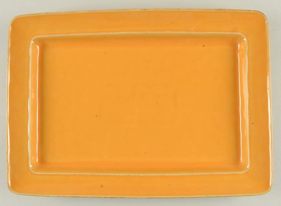 Cambria Saffron 16" Rectangular Serving Platter by Pottery Barn China-1