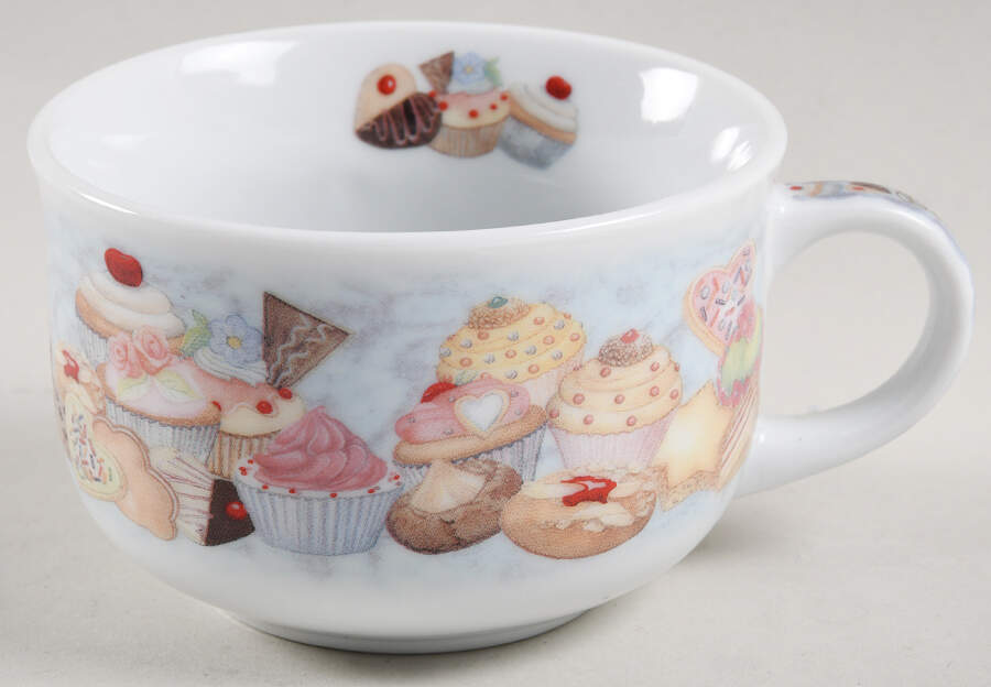 Cupcakes & Cookies Flat Cup by Cardew Design-1