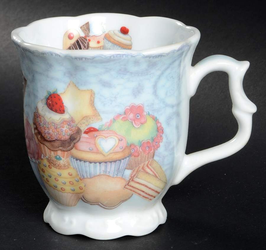 Cupcakes & Cookies Mug by Cardew Design-1
