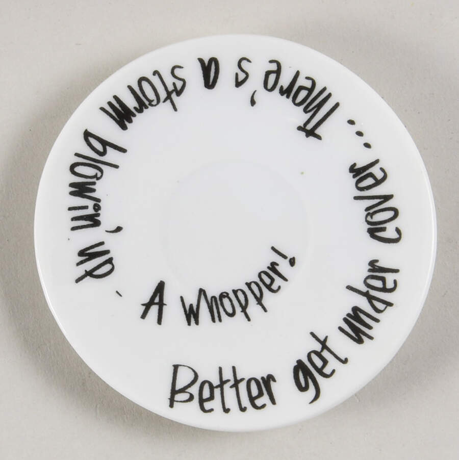 Wizard of Oz Saucer for Flat Toy Cup by Cardew Design-1