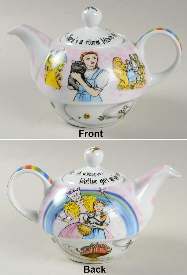 Wizard of Oz Teapot for Individual Teapot & Lid with Cup by Cardew Design-1