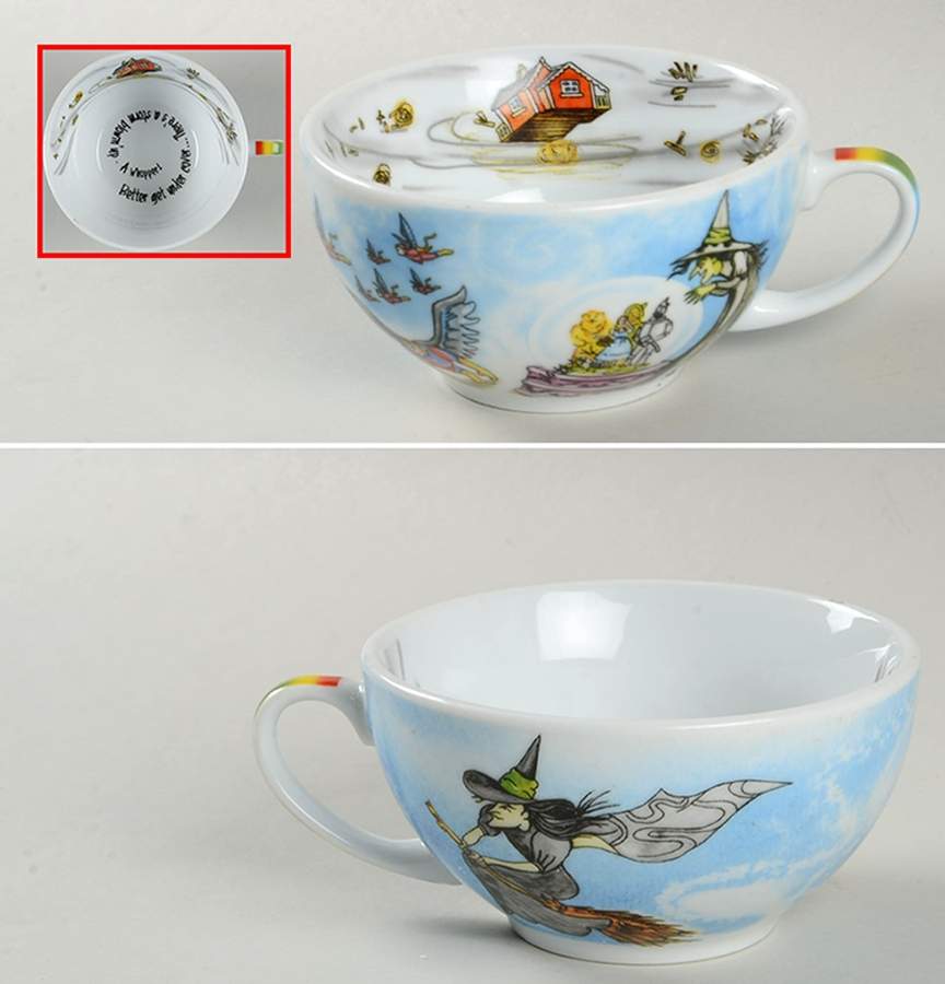 Wizard of Oz Cup for Individual Teapot & Lid with Cup by Cardew Design-1