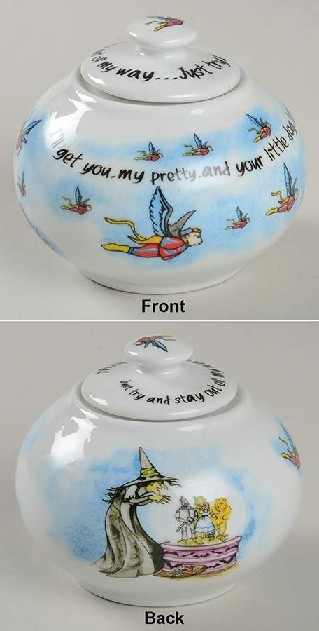 Wizard of Oz Sugar Bowl & Lid by Cardew Design-1
