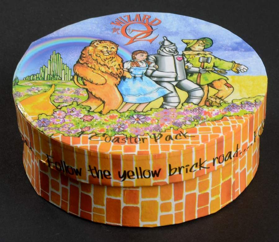 Wizard of Oz Holder for Coaster - Set of 4 by Cardew Design-1