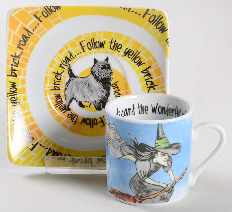 Wizard of Oz Flat Demitasse Cup by Cardew Design-1