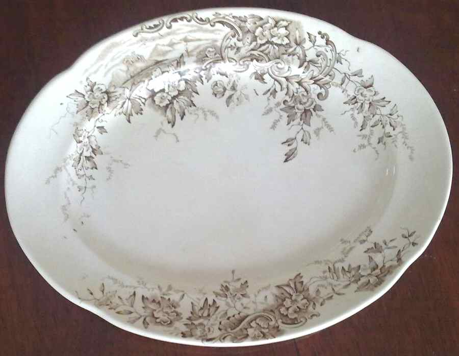 Denbich 12" Oval Serving Platter by Pountney-1